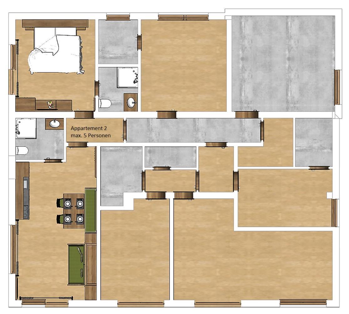 Appartements Alpin ザールバッハ・ヒンターグレム 部屋 写真